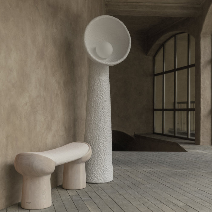 Echo Sculptural Floor Lamp-DWHOME