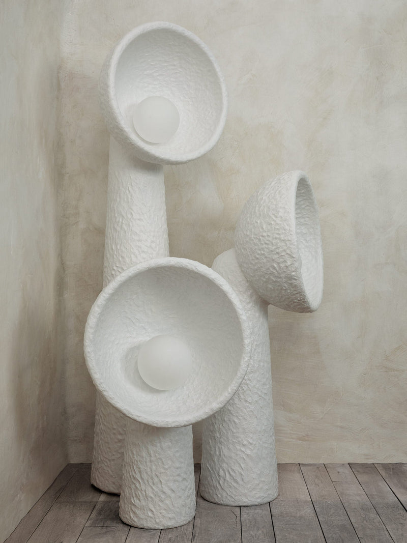 Echo Sculptural Floor Lamp-DWHOME