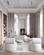 Echo Sculptural Floor Lamp-DWHOME
