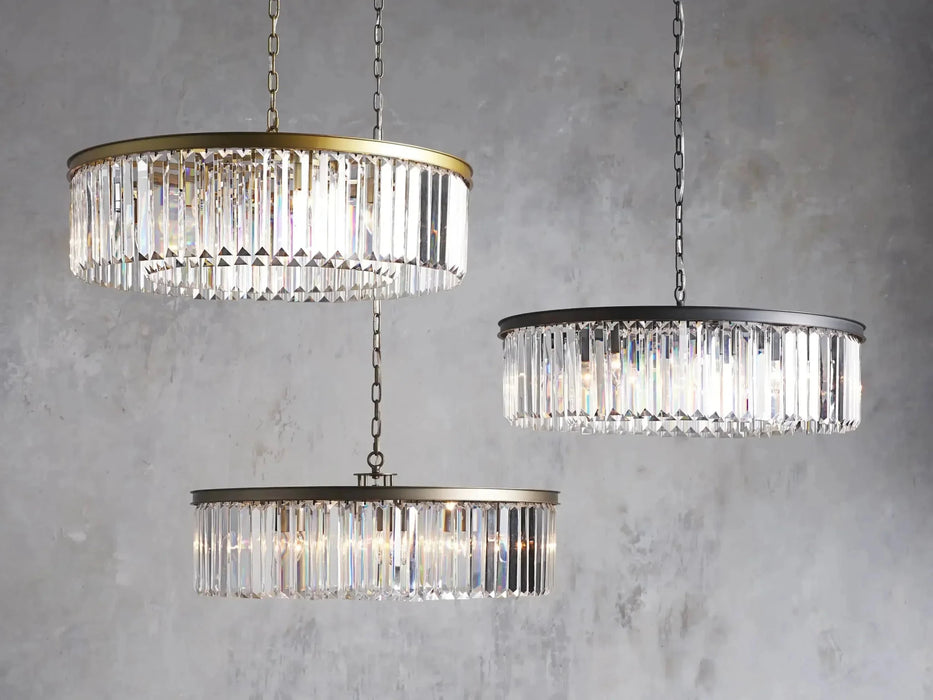 Leyland Round Chandelier-DWHOME