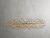 Fiore Oval Chandelier 62''74''-DWHOME