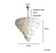 Natural Marble Modern Chandelier-DWHOME