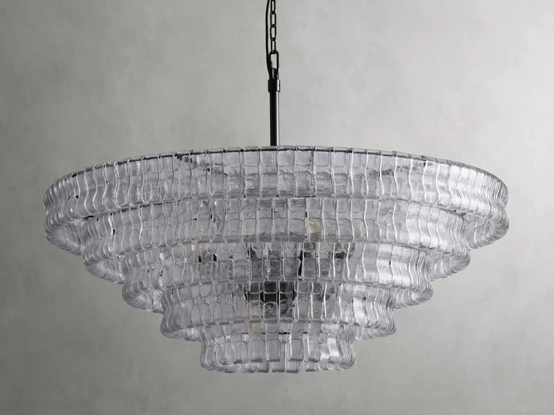 Ghiaccio Round Chandelier 36''48''-DWHOME