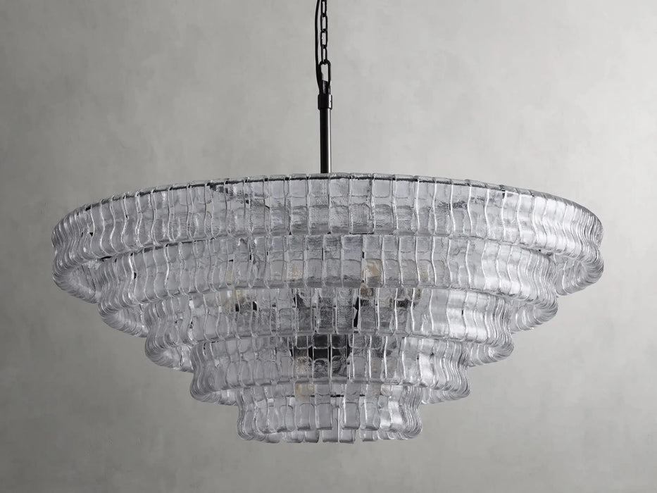 Ghiaccio Round Chandelier 36''48''-DWHOME