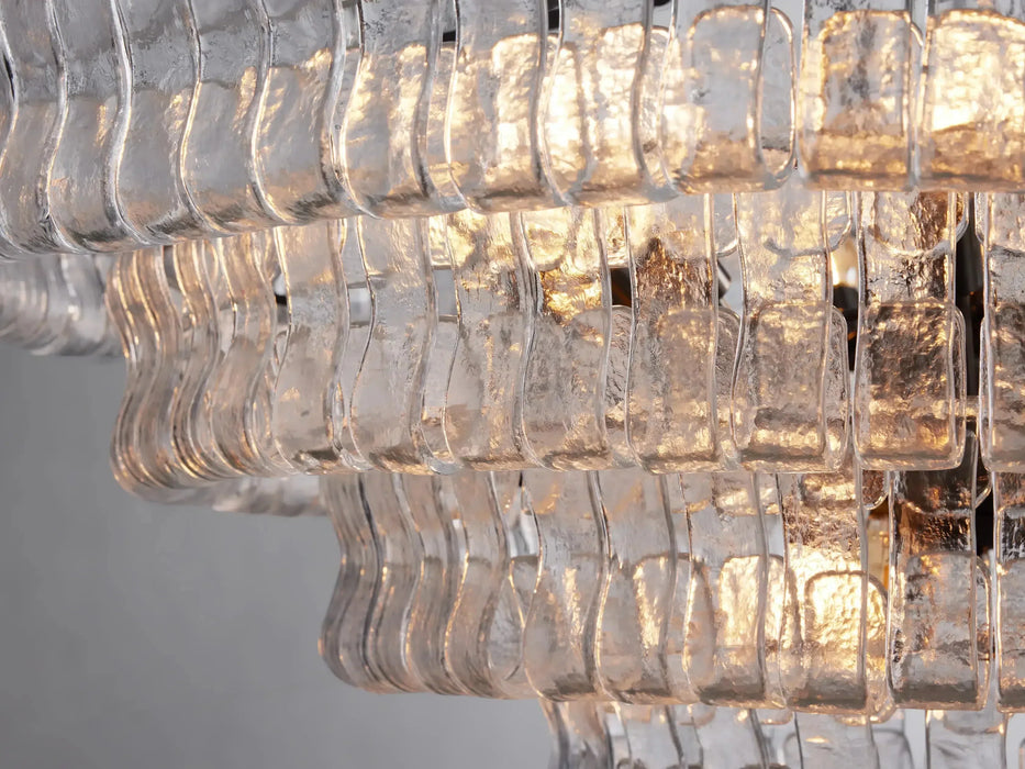 Ghiaccio Round Chandelier 36''48''-DWHOME
