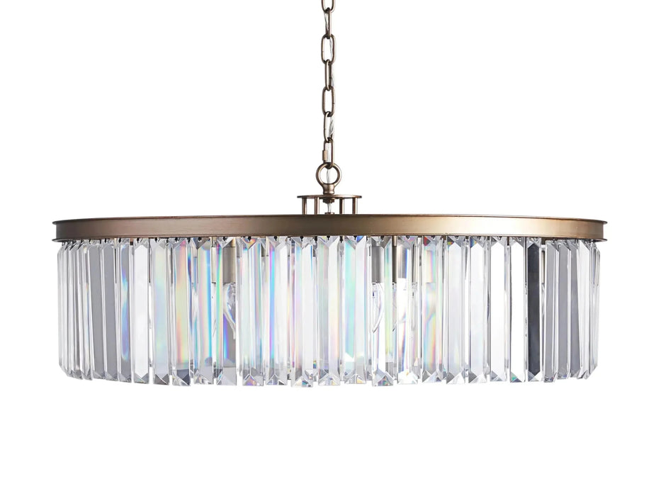Leyland Round Chandelier-DWHOME