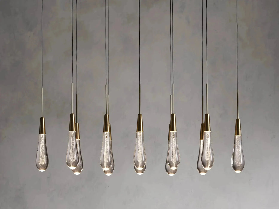 Soltaire Linear Chandelier 37"W-DWHOME