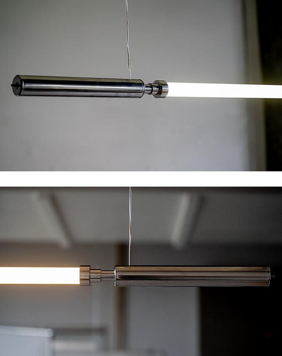 Solo Minimalist Strip Line Pendant Light.