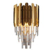 Legance Gold Plated Crystal Wall Sconce.