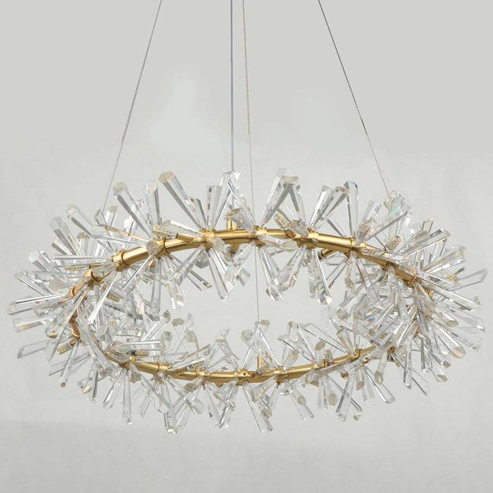 Mira Crystal Modern Chandelier.