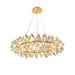 Mira Crystal Modern Chandelier.