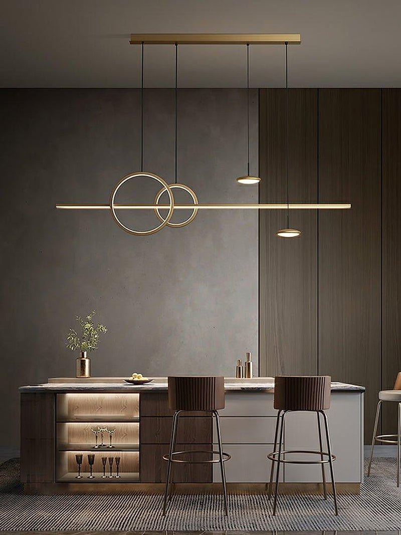 Modern Geometric Shape Chandelier-DWHOME