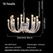 Candela Glass Chandelier.