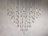 Soltaire Round Chandelier 58"W-DWHOME