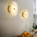 Moonshade Natural Marble Wall Sconce.