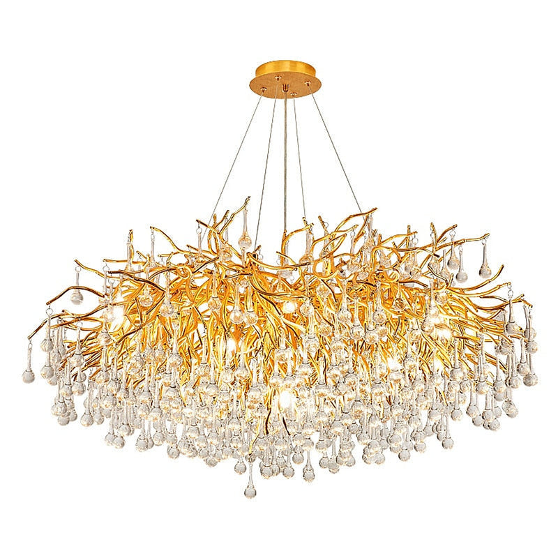 40" Albero Living Room Crystal Chandelier-DWHOME