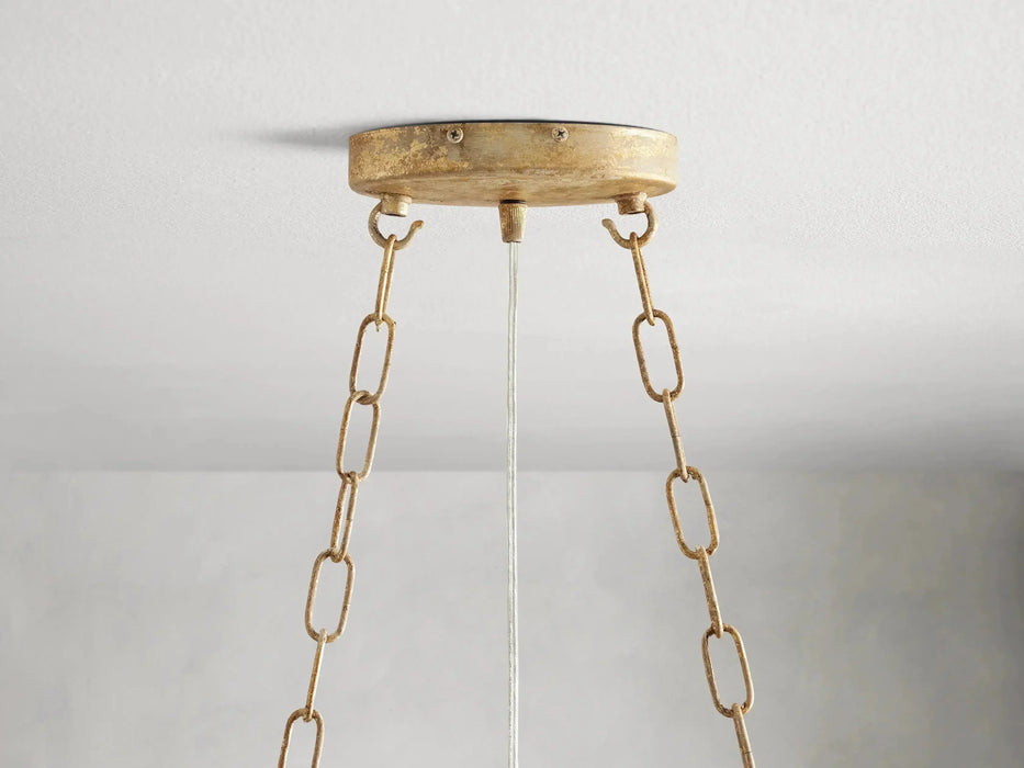 Fiore Oval Chandelier 62''74''-DWHOME