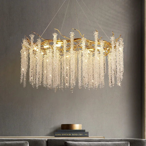 Albero Crystal Chandelier.