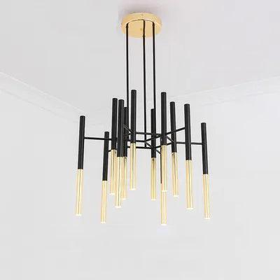 Metal Tubular Chandelier - DWHOME