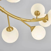 13-Light Gold Tree Branch Pendant Chandelier-DWHOME