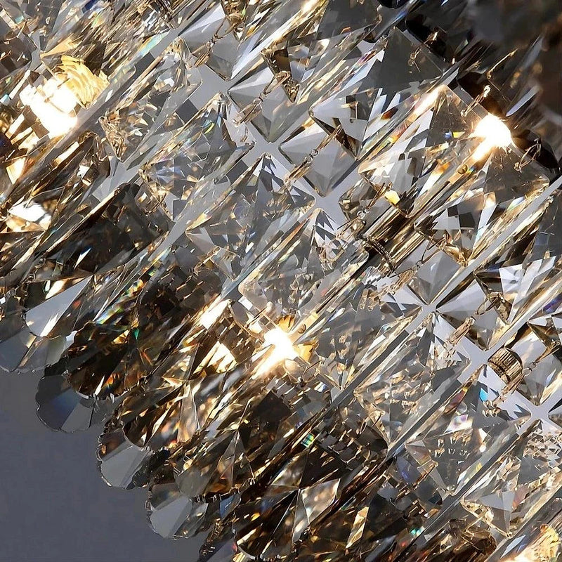 Giano Crystal Ceiling Light Fixture-DWHOME