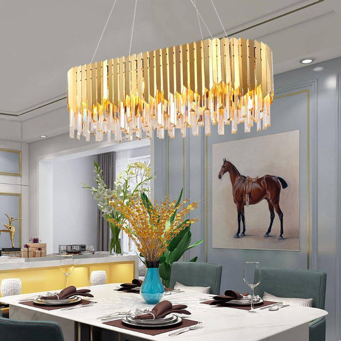 Legance Crystal Dining Room Chandelier.