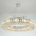 Bacci Crystal Wheel Chandelier, Chrome-DWHOME