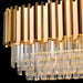 Gio Crystal Dining Room Chandelier.