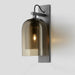 LED North European Modern Glass Cage Decorative Wall Light.