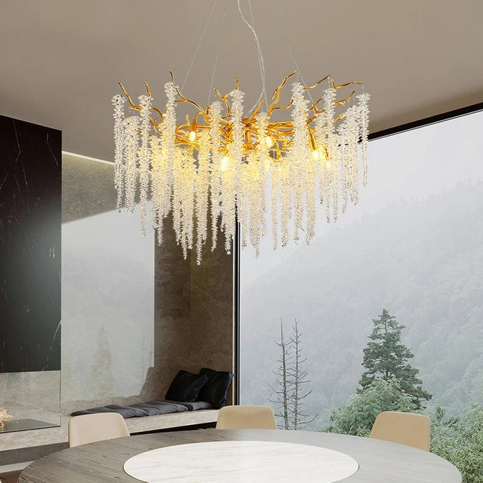 Albero Crystal Chandelier.