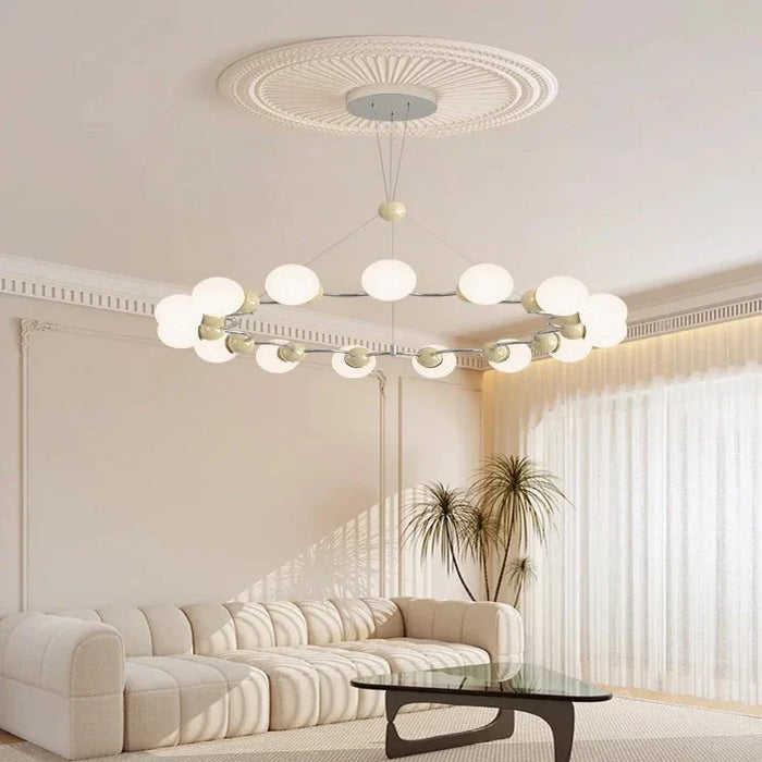 Modern Sputnik Glass Sphere Chandelier - 12/15 Light.