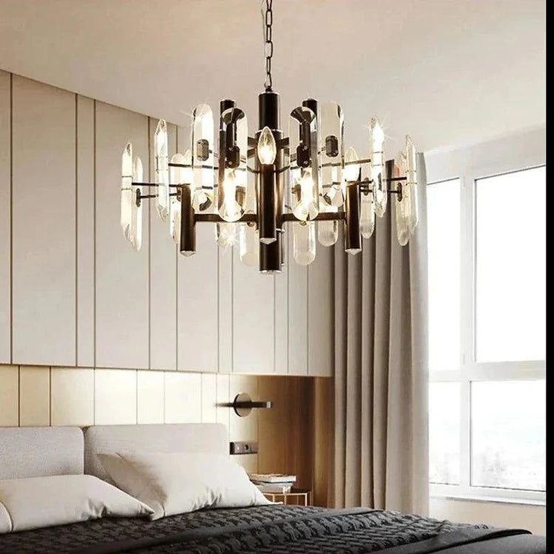 Zoe Modern K9 Crystal Chandelier - 10/12/15 Lights-DWHOME