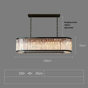 Gio Crystal Dining Room Chandelier-DWHOME