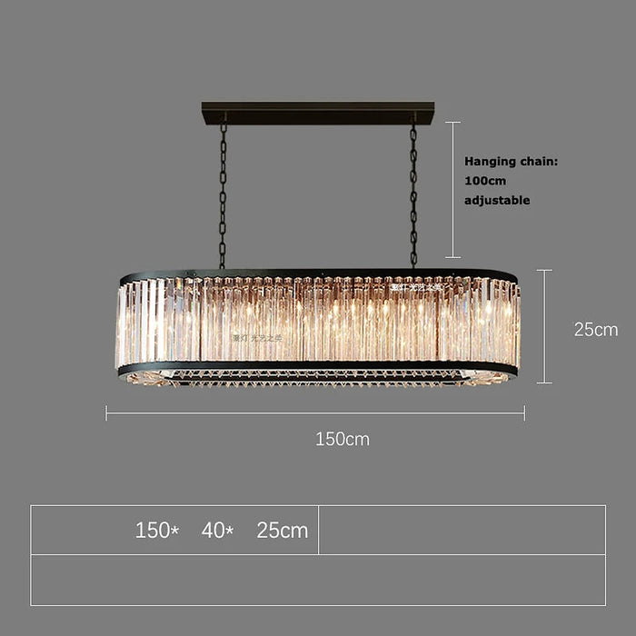 Gio Crystal Dining Room Chandelier-DWHOME