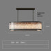 Gio Amber Crystal Dining Room Chandelier.