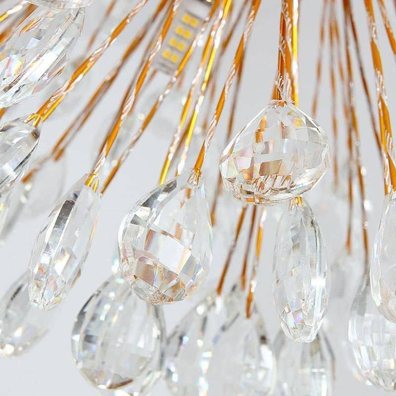 Vanci Crystal Dandelion Modern Chandelier-DWHOME