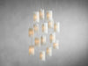 Gianna Round Chandelier 15/36 Light-DWHOME