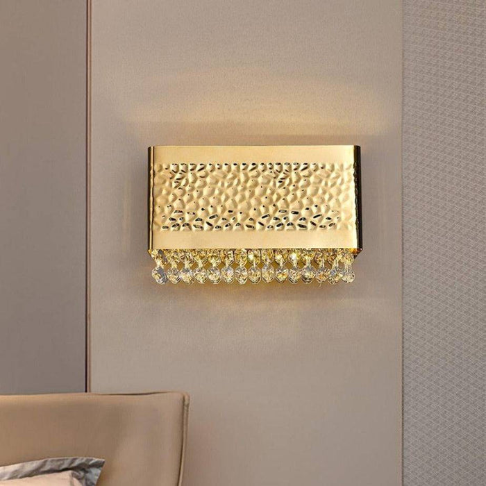 Bern Gold Plated Wall Sconce.