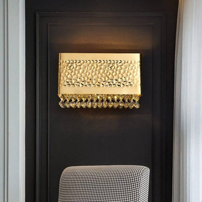 Bern Gold Plated Wall Sconce.