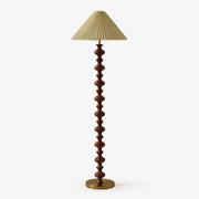 Sculpted Rhythm Wood Floor Lamp-DWHOME
