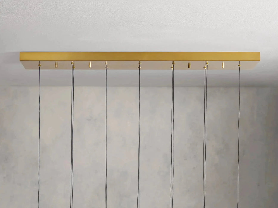Soltaire Linear Chandelier 37"W-DWHOME