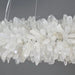 24-47 Inch Round Clear Geode Quartz Crystal Ring Pendant Light Modern Chandelier for Living Room-DWHOME