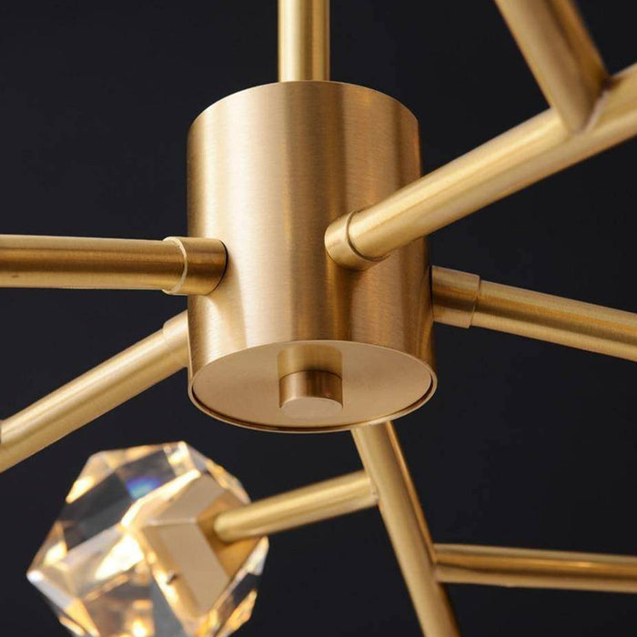 Diamante 15-Pendant Modern Chandelier.