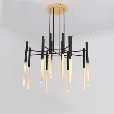 Metal Tubular Chandelier - DWHOME