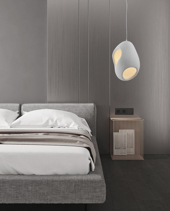 Sculptural Japandi Pendant Lamp-DWHOME