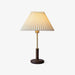 Pleated Walnut Table Lamp-DWHOME