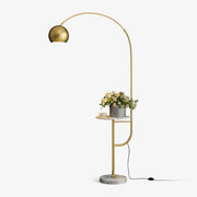 Arc Nightstand Floor Lamp-DWHOME