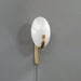 Alice Alabaster Plug-in Wall Lamp - DWHOME