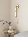 Brass Glass Tube Wall Lamp - DWHOME