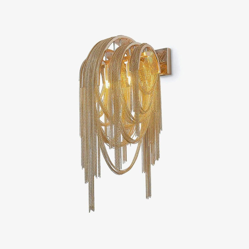 Chains Tassel Wall Lamp-DWHOME